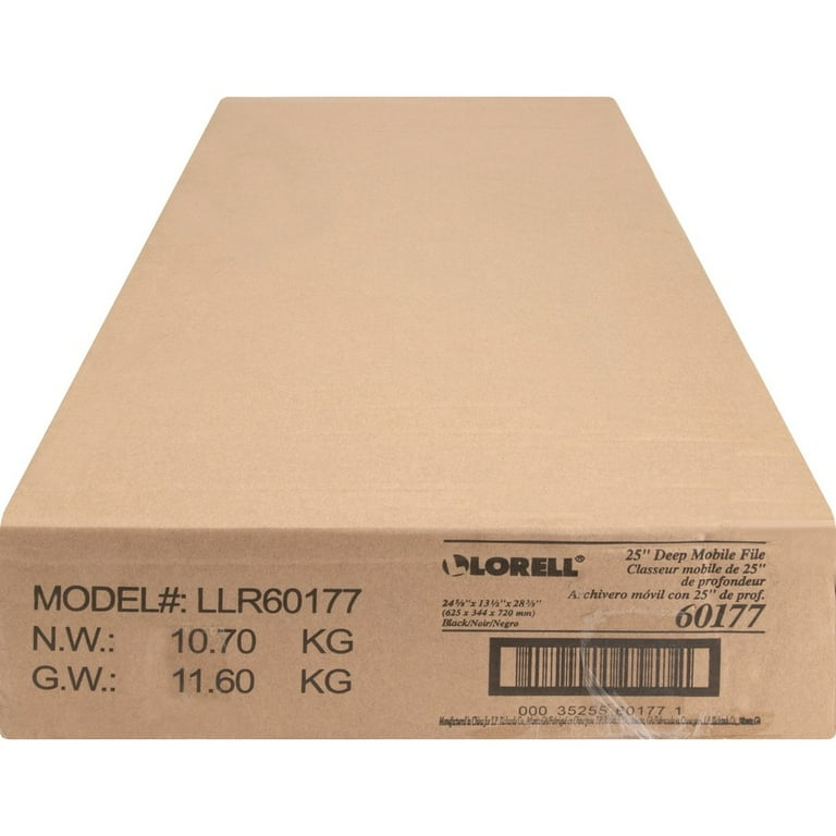 Lorell Standard Mobile File - 4 Casters - x 13.5 Lorell Standard Mobile File - 4 Casters - x 13.5