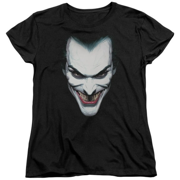 Batman - Joker Portrait - Women's Short Sleeve Shirt - X-Large