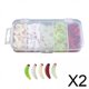 thumbnail image 1 of Plantilla De Cebos De Pesca Para Equipo De Pesca De Agua Dulce, Larva De Portátil, 2x100 Uds., 1 of 8