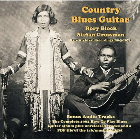 Stefan Grossman - Country Blues Guitar: Rare Archival Recording 1963-1971 - Music & Performance - CD