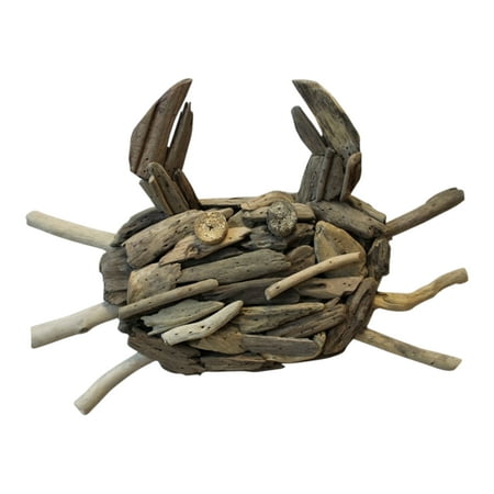 Natural Driftwood Crab Wall Plaque 17 Inches - Walmart.com