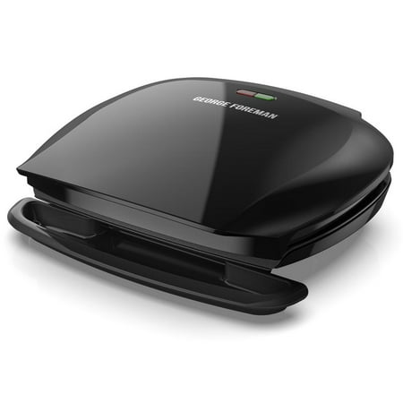 George Foreman 9-Serving Classic Plate Grill and Panini Press, Silver,  GR390FP - Walmart.com