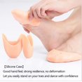 thumbnail image 3 of AGYE Point Shoes Ballet,Zapatos de Baile de Lona Profesionales para niñas y Mujeres, con Cinta Cosida y Almohadillas de Silicona para los Dedos,Pink+ToeCaps-42, 3 of 3