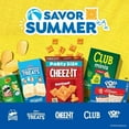 thumbnail image 2 of Cheez-It Cheese Crackers, Baked Snack Crackers, Lunch Snacks, Family Size, Reduced Fat Original, 19Oz Box (1 Box) - Pack Of 1 & Lotus Biscoff Cookie - 0.2 Oz - 1 ct, 2 of 5