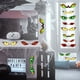 thumbnail image 4 of Nuevas pegatinas para ventanas de Halloween, pegatinas grandes de demonios aterradores para decoración de fiestas de Halloween, pegatinas de bricolaje con manos y pies sangrientos para la escuela fami, 4 of 5
