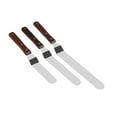 thumbnail image 6 of OUNONA Multi Color 3PCS Stainless Steel Spatula Set for Cake Decorating with 6 8 10 inch Sizes, 6 of 7