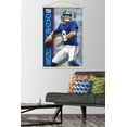 thumbnail image 2 of NFL New York Giants - Daniel Jones 20 Wall Poster with Wooden Magnetic Frame, 22.375" x 34", 2 of 5