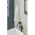 thumbnail image 2 of Amerock Stature Golden Champagne Single Prong Robe Hook, 2 of 9