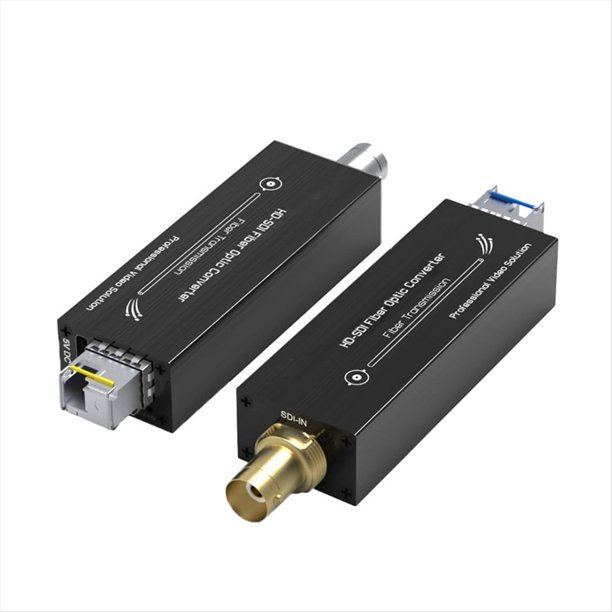 Convertidor de Fibra HD-SDI 1080p 30 Hz Extensor SDI Sobre Fibra Óptica Transceptor Óptico de Video de de Transmisión 20 Km