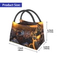 thumbnail image 2 of Fotbe Lizard With Sunglasses Sunset Bolsa Térmica Portátil con Estampado, Bolsa de Entrega de Alimentos Aislada, Bolsa Reutilizable de Gran Capacidad para Comidas y Supermercado, 2 of 6