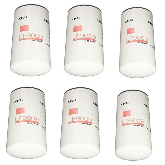 6 Pack Oil Filter LF9009 3401544 Fits for Cummins 3401544 New