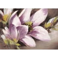 thumbnail image 2 of Heighton, Brent 24x18 Gold Ornate Wood Framed with Double Matting Museum Art Print Titled - Plum Magnolia Breeze, 2 of 4
