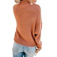 thumbnail image 2 of NGMQ Bat Sleeve Women Casual Loose Knit Sweater Winter Lady Pullover, 2 of 2