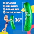thumbnail image 2 of Giant Inflatable Pickle - (Pack of 3) 36-Inch-Tall Funny Pickle Gifts, Durable and Fun Pickle Party Favors, Food Decor, Novelty Gag Prank, Joke Birthday Gifts or Beach and Pool Float Inflatable Toys, 2 of 6