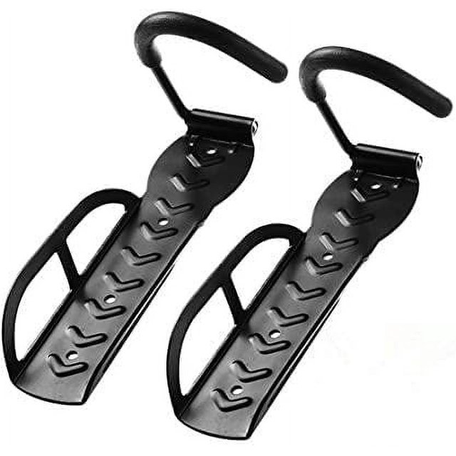 Soporte para bicicletas, estante de almacenamiento para el hogar, gancho para colgar en la pared, 2 piezas