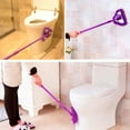 thumbnail image 4 of Tcwhniev 180 Degree Flip Dust Removal Cleaning Mop for Hardwood, Laminate, Tile Cleaning, for Wet or Dry Floor Cleaning, Purple, 4 of 6
