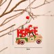thumbnail image 3 of Colgante de madera con gnomo de Feliz Navidad, adornos navideños para el hogar, adorno navideño 2022, Navidad, feliz año nuevo 2023, 3 of 5