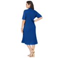 thumbnail image 2 of Jessica London Women's Plus Size Button Front Sweater Dress, 2 of 6