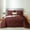 Burgundy, variant on Flymme Dark Blue Comforter Set with Sheet,7 Pieces Bed in a Bag Queen Size Bed Set Soft Microfiber Complete Bedding Sets for All Season