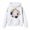 White, variant on Black Sweatshirt Kid Girls Winter Hoodies Halloween Pumpkin Print Pullover Sweatshirts for Outdoor Activities Kids Age 4-14 Cozy Hooded