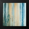 thumbnail image 2 of Guererra, Teodora 15x15 Black Modern Framed Museum Art Print Titled - Tiger Stripes II, 2 of 5