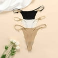 thumbnail image 3 of Sngxgn Women's Cotton Underwear High Waisted Ladies Panties Full Coverage Briefs(B,M), 3 of 3
