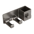 thumbnail image 3 of Soporte para secador de pelo Yuyangstore gris montado en la pared, 3 of 7