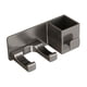 thumbnail image 3 of Soporte para secador de pelo de pared, organizador de aluminio para ahorrar espacio en el baño. gris, 3 of 7