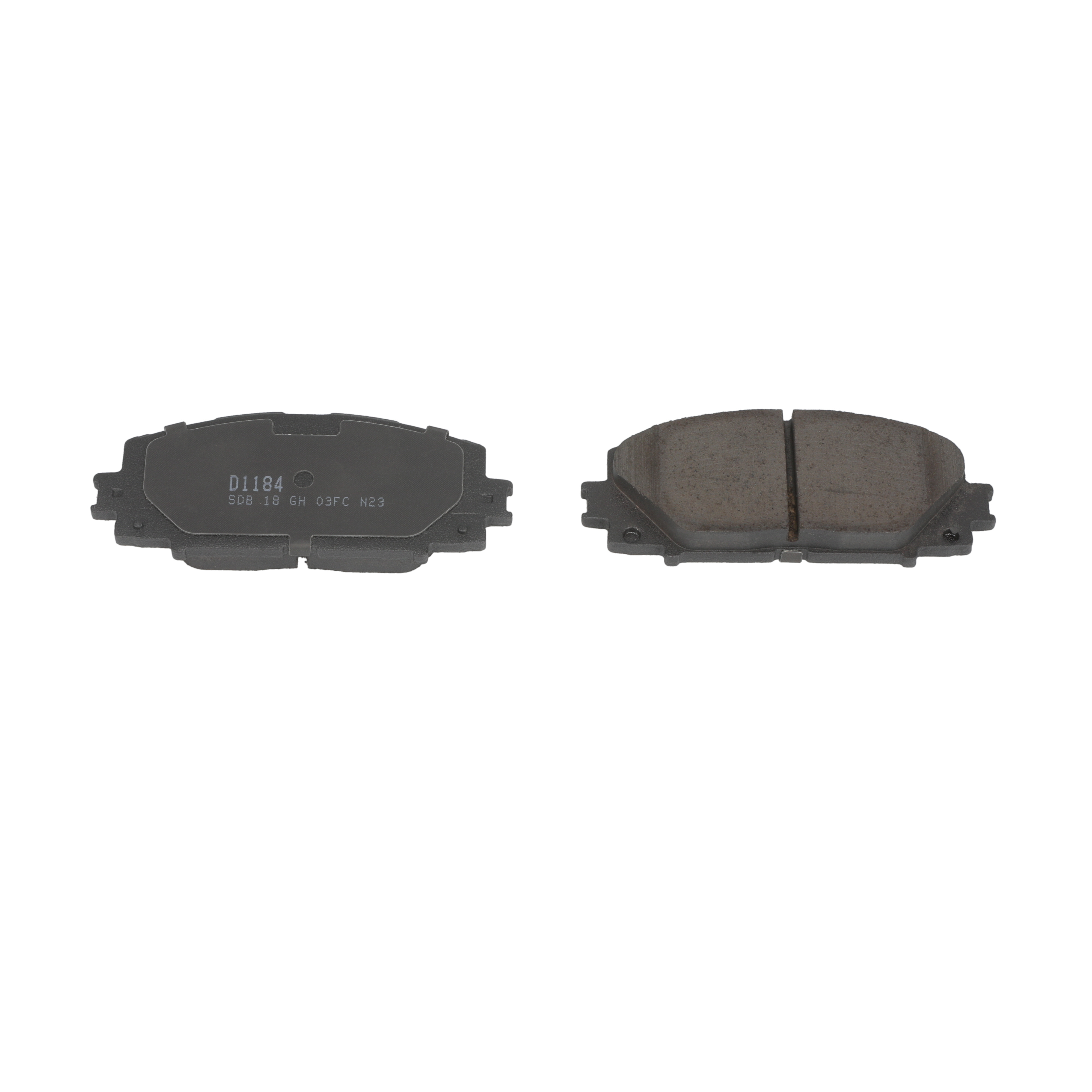 Winstop Brake Pad Set, Front WS.1184.1.C, Toyota Corolla 2022-2020