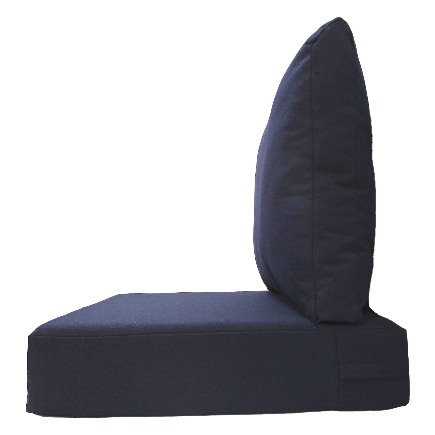 Better Homes & Gardens 24"x 24" Outdoor Deep Seat Cushion, 2-Piece, Navy