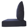 thumbnail image 5 of Better Homes & Gardens 24" x 24" Navy Outdoor Deep Seat Cushions (2-Piece), 5 of 9