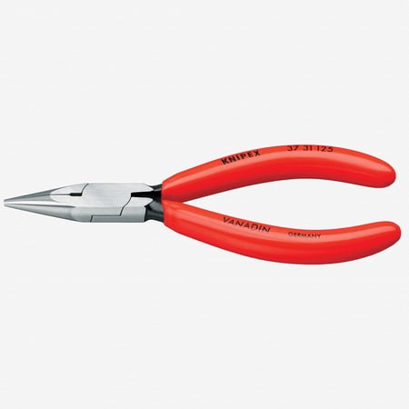 UPC: 0843221012229 | Knipex Precision Mechanic s Gripping Pliers (half-round jaws) – Plastic Grip