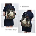 thumbnail image 4 of FORMRS Women's Travel Backpack Purse Anti-Theft Hidden Pockets Casual Shoulder Bag, Happy Ghost, 4 of 7