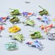 thumbnail image 5 of 10 piezas de rompecabezas coloridos juguetes de tallo juguete de reconocimiento de habilidad motora fina para Tanques de aviones, 5 of 8