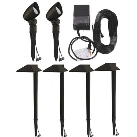 Malibu Equinox 6 Pack Led Light Kit Low Voltage Landscape Malibu Equinox 6 Pack Led Light Kit Low Voltage Landscape Lighting 4 Pathway