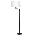 thumbnail image 3 of Cal Lighting BO-314-DB Transitional Swing Arm Floor Lamp, 150-watt, 12.4" x 6" x 25.6", Dark Bronze, 3 of 3