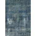 thumbnail image 1 of Ahgly Company Indoor Rectangle Mid-Century Modern Cadet Blue Green Oriental Area Rugs, 8' x 12', 1 of 6