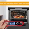 thumbnail image 4 of Awdenio Foldable Waterproof Food Thermometer Double Probe BBQ Meat Thermometer, 4 of 9