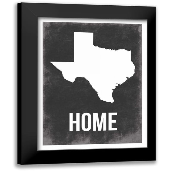 Grey, Jace 12x14 Black Modern Framed Museum Art Print Titled - Texas Home