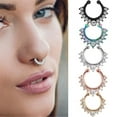 Bend to Fit Nose Studs 12 Gauge Nose Ring Men Nose Ring Clasp Nose Ring