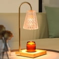 thumbnail image 1 of KELLODY Candle Warmer Lamp, Modern-Glass Candle Warmer Light with Timer, Dimmable Electric Candle Warmer with 2 Bulbs, Candle Wax Warmer Lamp Compatible All Jar Candles, Elegant Home Decoration, 1 of 8
