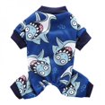 thumbnail image 1 of Pet Christmas Outfits 4-Legged Cartoon Pattern Costume Small and Medium Cold Weather Jumpsuit, 1 of 5