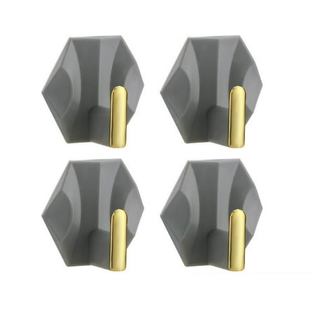 

Gardenne Bathroom Wall Hook Modern Wall Hooks Heavy Duty Multifunctional Wall Hook No Drill Adhesive Modern Keys Towel Clothes Umbrella Door Back Hanger Bathroom