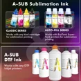 thumbnail image 4 of A-SUB Premium DTF Ink Refill Bottle 1000ML White Sublimation Ink for Epson Printheads XP-15000 ET-8550 L1800 etc, US Stock, 4 of 11