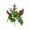 D, variant on DVKOVI Christmas Decorations Artificial Flowers for Decoration Christmas Holly Berry Stems Berries with Green Leaves Red Picks Branches for Tree Holiday Winter Decor Home Decor
