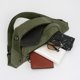 thumbnail image 4 of Casual Canvas Waist Bag For Men Multi Pocket Adjustable Strap Crossbody Sling Bag Lightweight Chest Pack For Daily Commute Travel Work And Outdoor Use, 4 of 6
