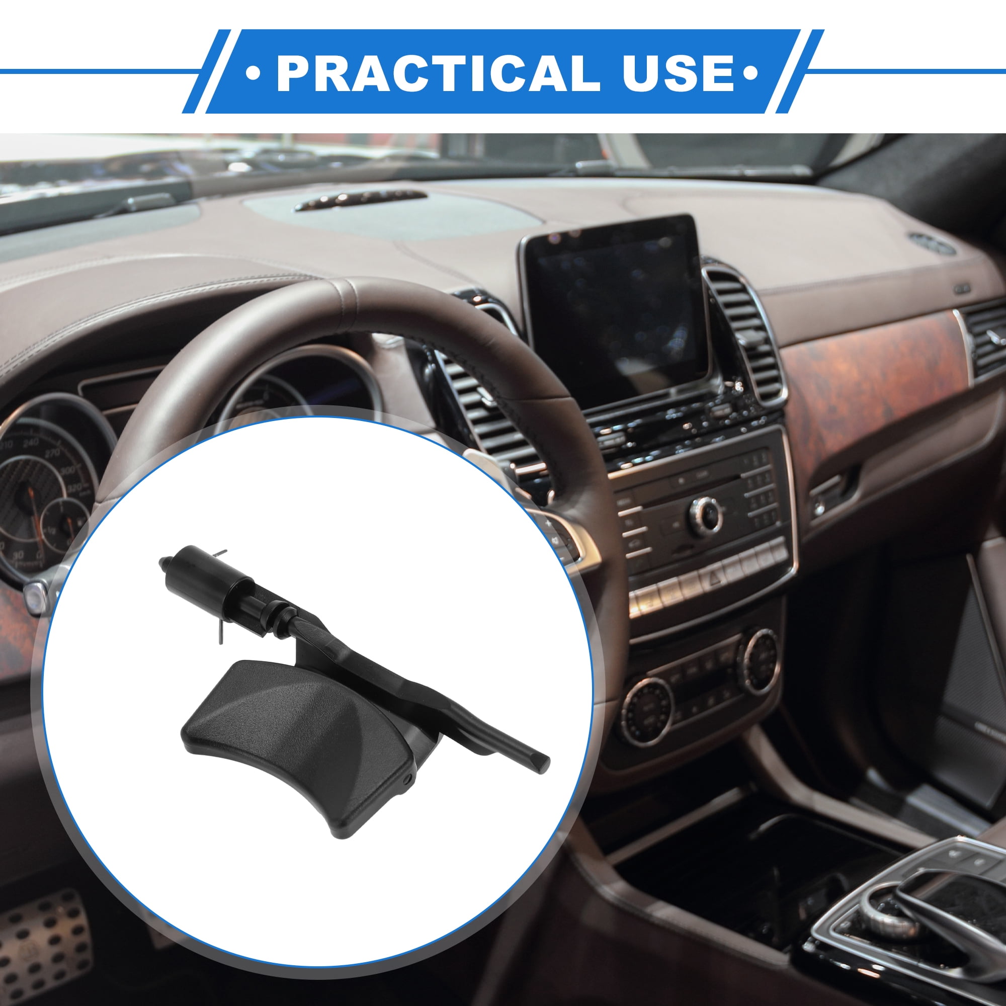 Unique Bargains Cup Holder Compatible for Mercedes-Benz GLS450 GLS550 2017-2019 Black