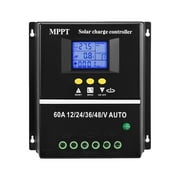 Homitt 4000W 100A 80A MPPT Solar Charge Controller 12V 24V 36V 48V Solar PV Regulators with Dual USB Charging Ports