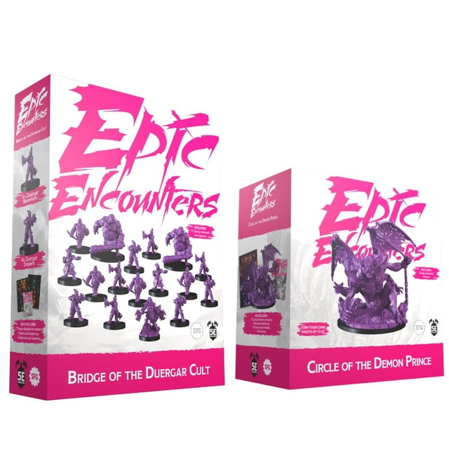 Steamforged Games Encuentros Épicos: Círculo del Príncipe Demonio y Puente del Culto Duergar