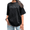 1-Black, variant on Women Caring Mama Wheat Cross Proverbs Faith Script Vintage Washed T-Shirt Crew Neck Relaxed Fit Tops
